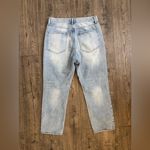 Anthropologie Twelve OnTwelfth Straight Leg Distressed Jeans- 28 - Picture 5 of 5